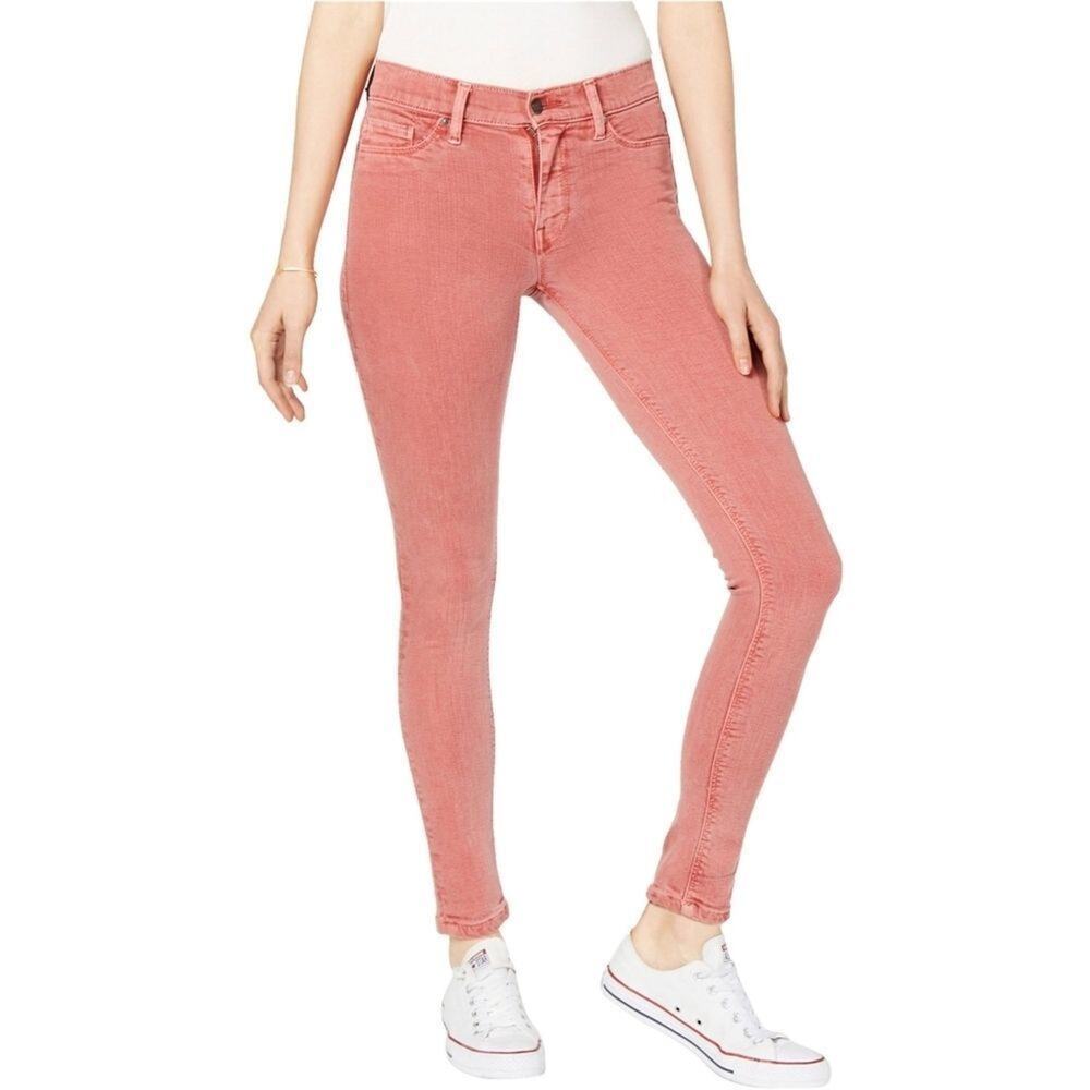 Nanette Lepore pink corduroy Hamilton high waist skinny jeans Size 4,6, 6, 8, 10